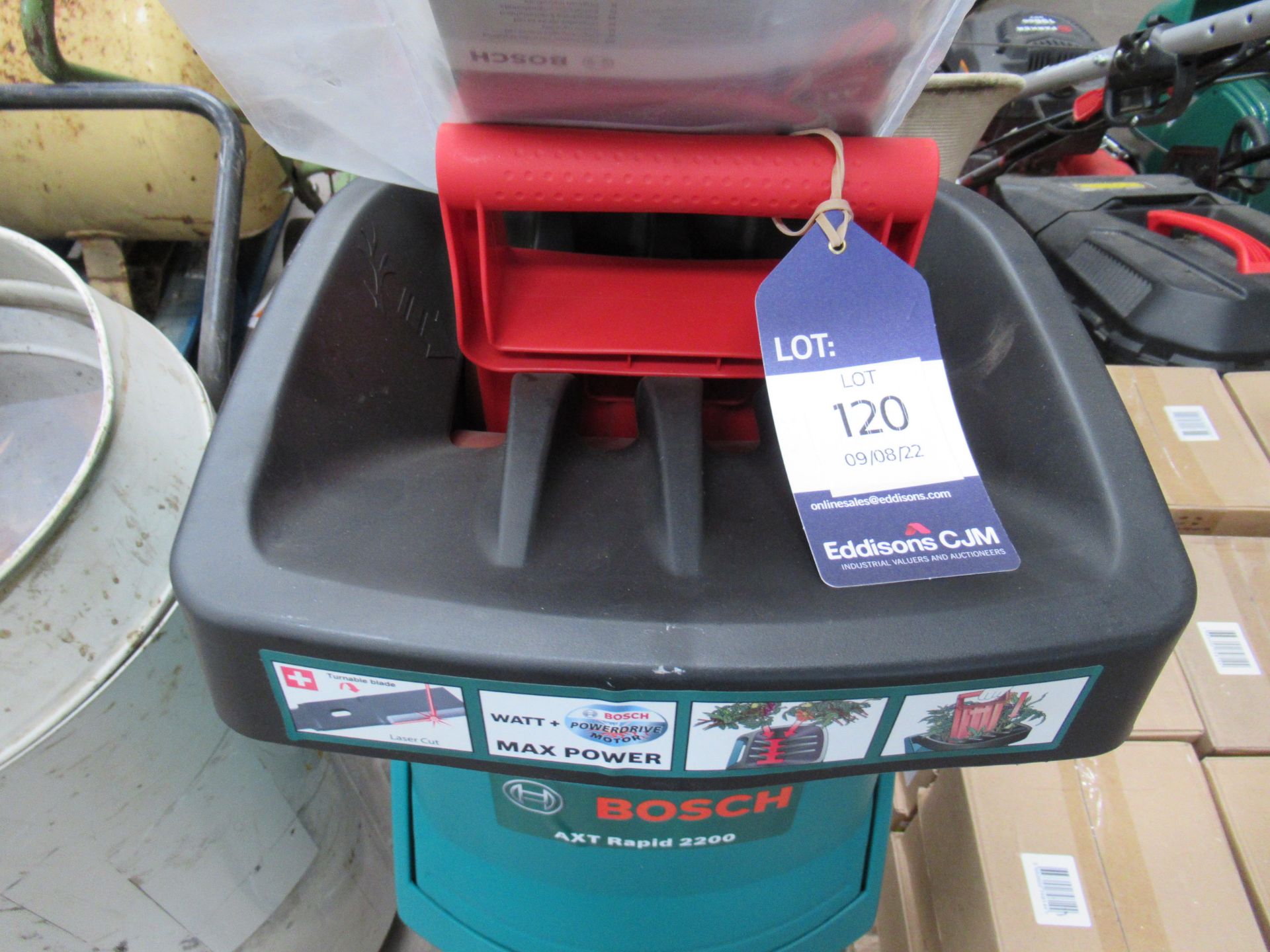 A Bosch AXT Rapid 2200 wood chipper, 240V - Image 2 of 2