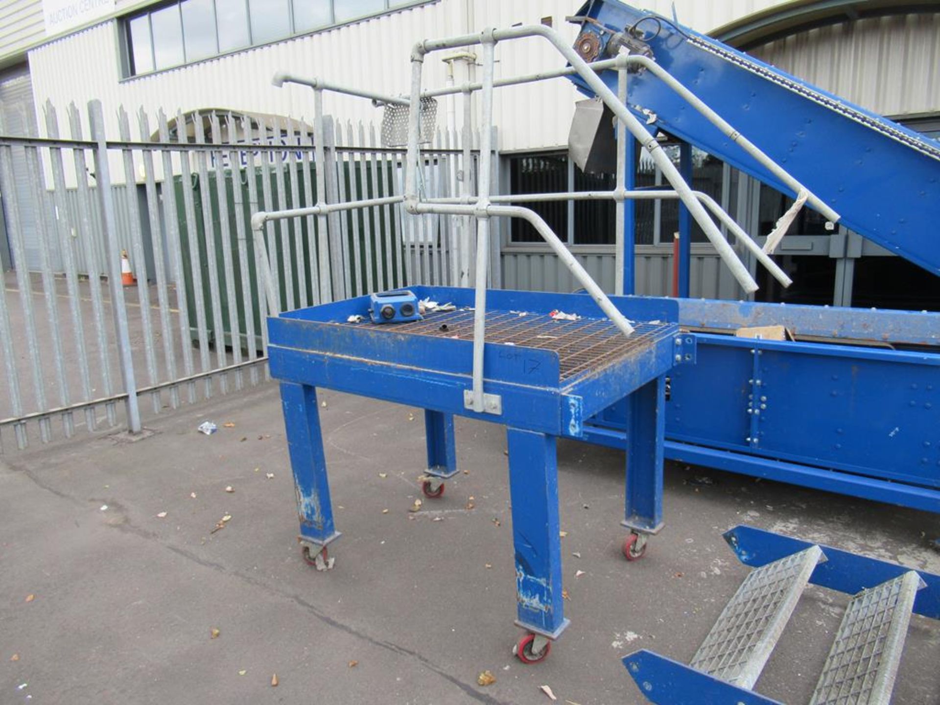 A Heavy Duty Work Platform. Part Dismantled. Working Height 1120mm - Image 2 of 6