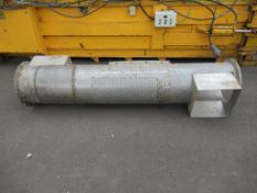 A S/Steel Mesh Tube Sleeve/Filter. Please note there is a £5 + VAT Lift Out Fee on this Lot