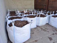 18 x 350kg (1mᶟ) Bark Chippings