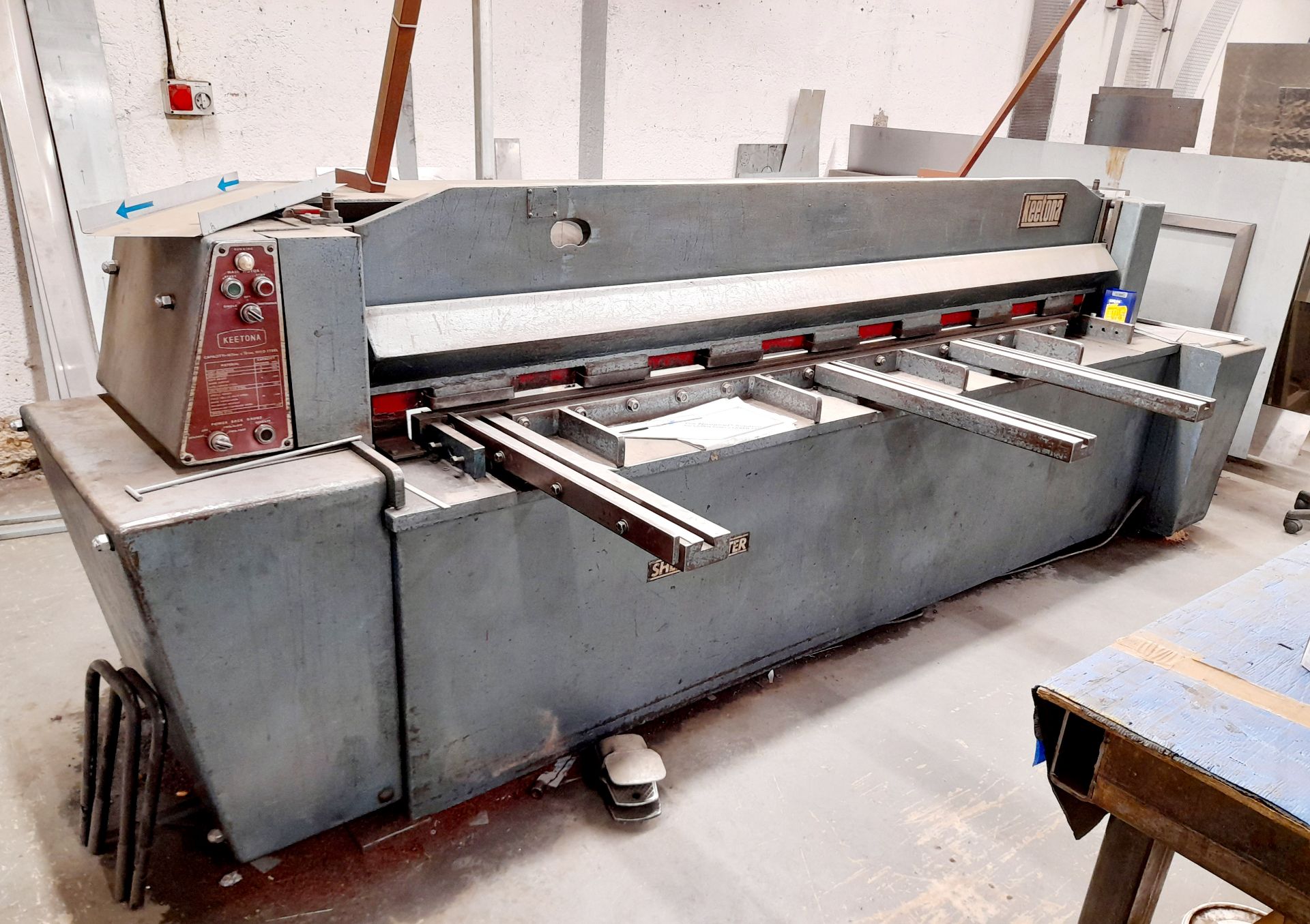 Keetona Shearmaster Guillotine 100" x 1/8"