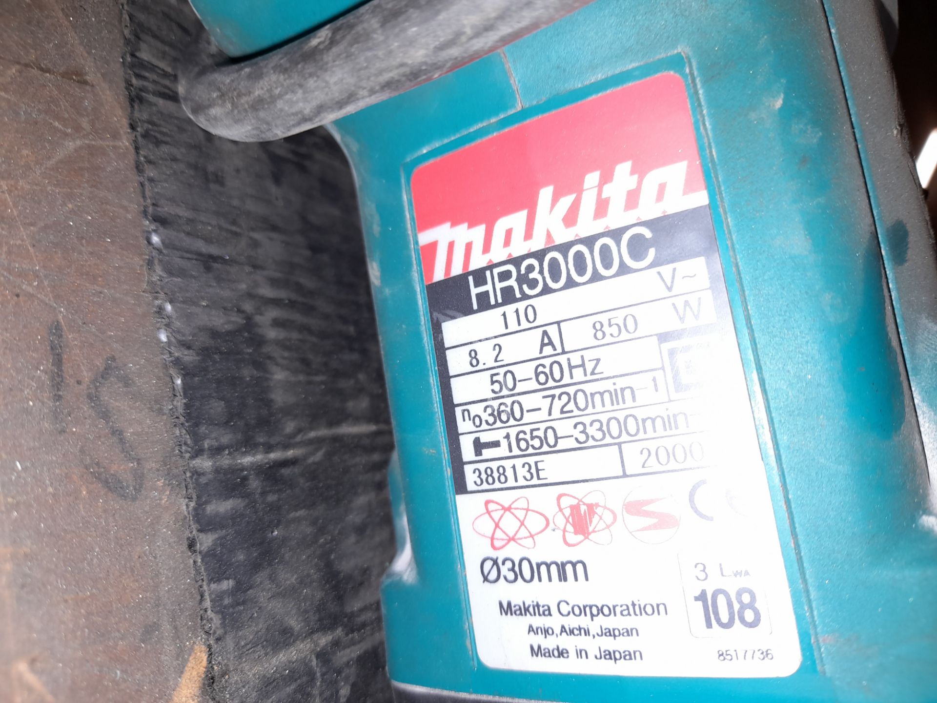 Makita HR3000C 110v Drill - Image 2 of 2