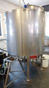 Oban Ales fermentation vessel 1440litre