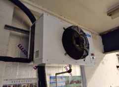 2 x J + E Hall JCC2-50E Wall Mounted Cellar chillers with external units, 240v