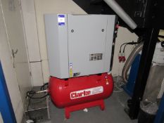 Clarke Air SSE46 Receiver Mounted Compressor 38 Hours