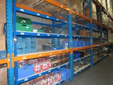 6 Various bays rapid racking