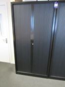 Realspace Pro metal twin door tambour fronted cabinet (Approx. 1000 x 450 x 2000)