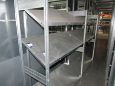 2 Bays sloping display shelving