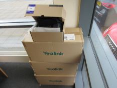 12 x Yealink SIP-T48G telephone handsets (boxed)