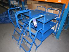 2 Warehouse picking carts