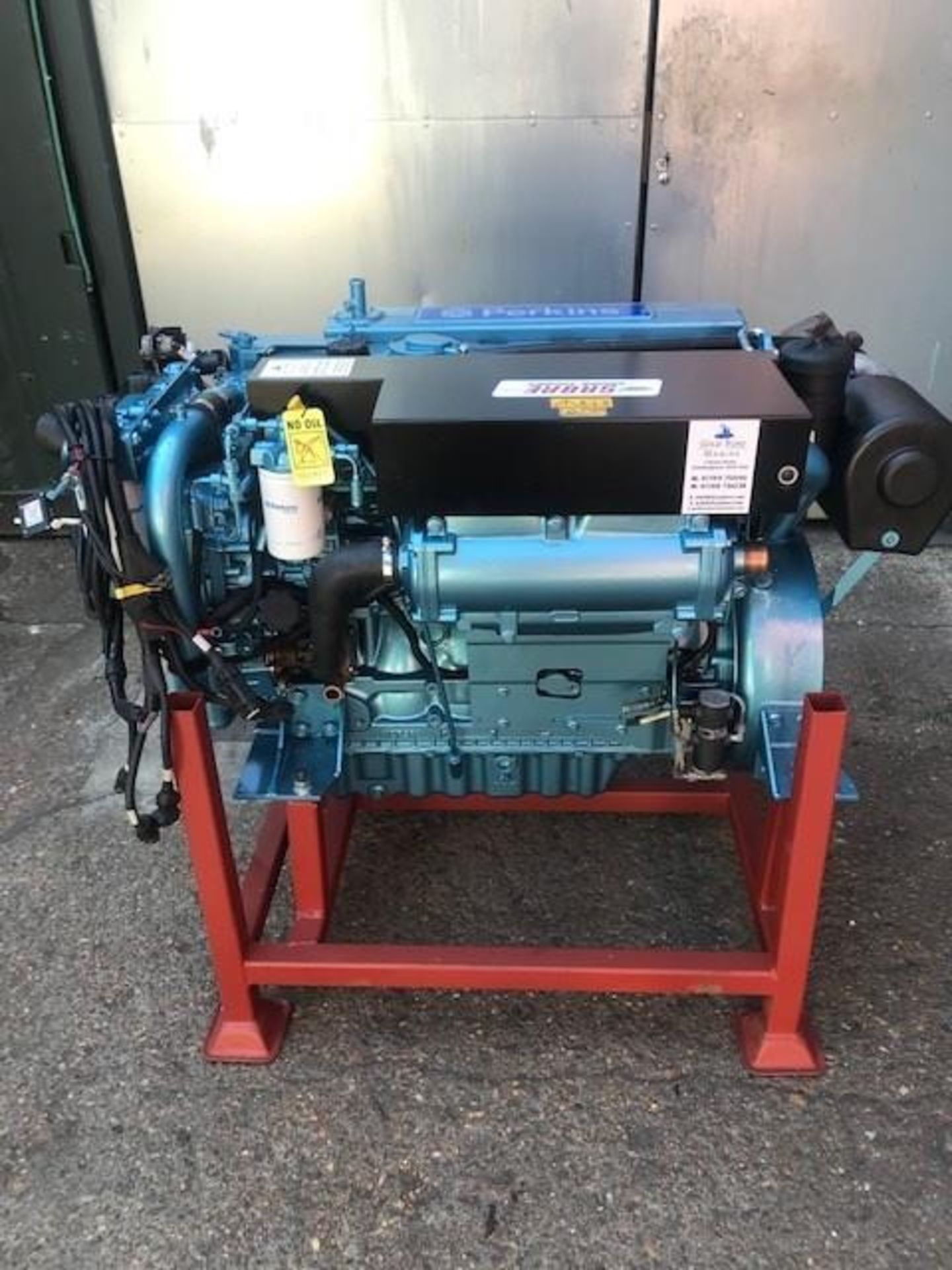 Sabre Perkins 1106/M216 Marine Diesel Engine: test hours - Image 2 of 5