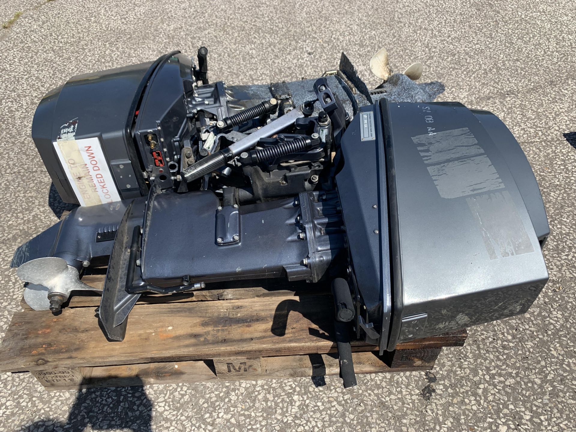 Yanmar D27 Diesel Outboard motor:Ex Mod