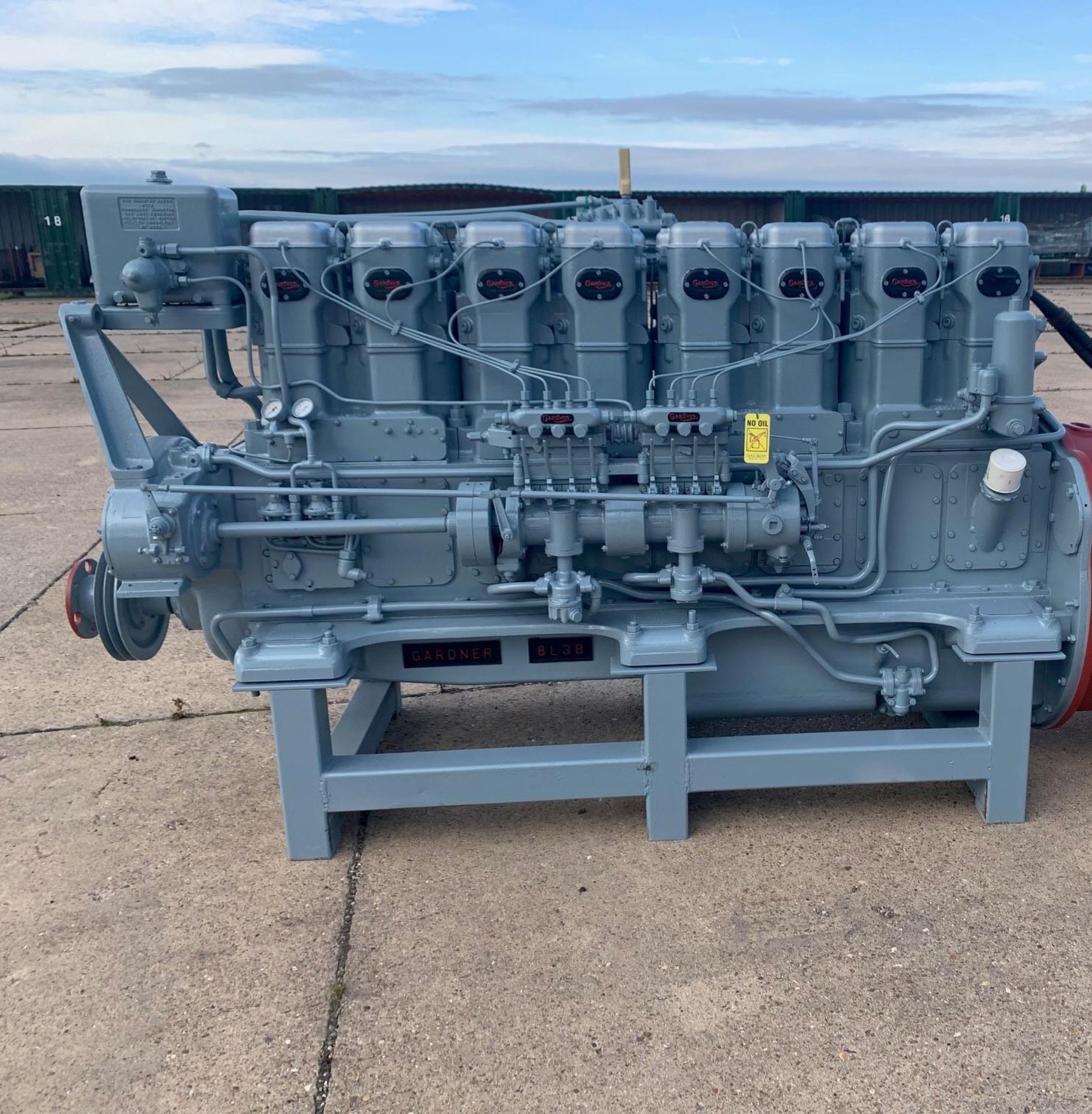 Gardner 8L3B reconditioned Marine Diesel Engine: