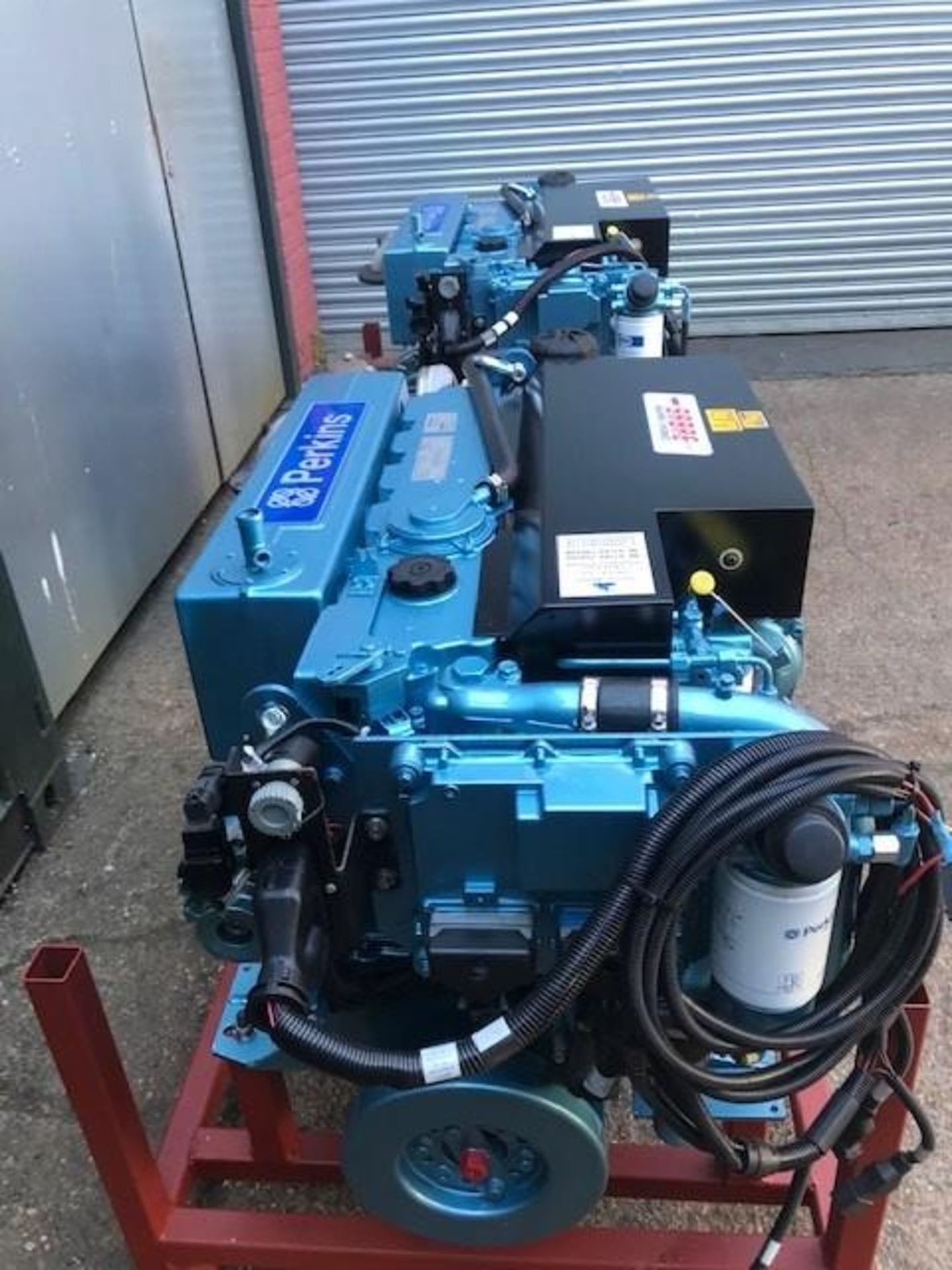 Sabre Perkins 1106/M216 Marine Diesel Engine: test hours - Image 3 of 5