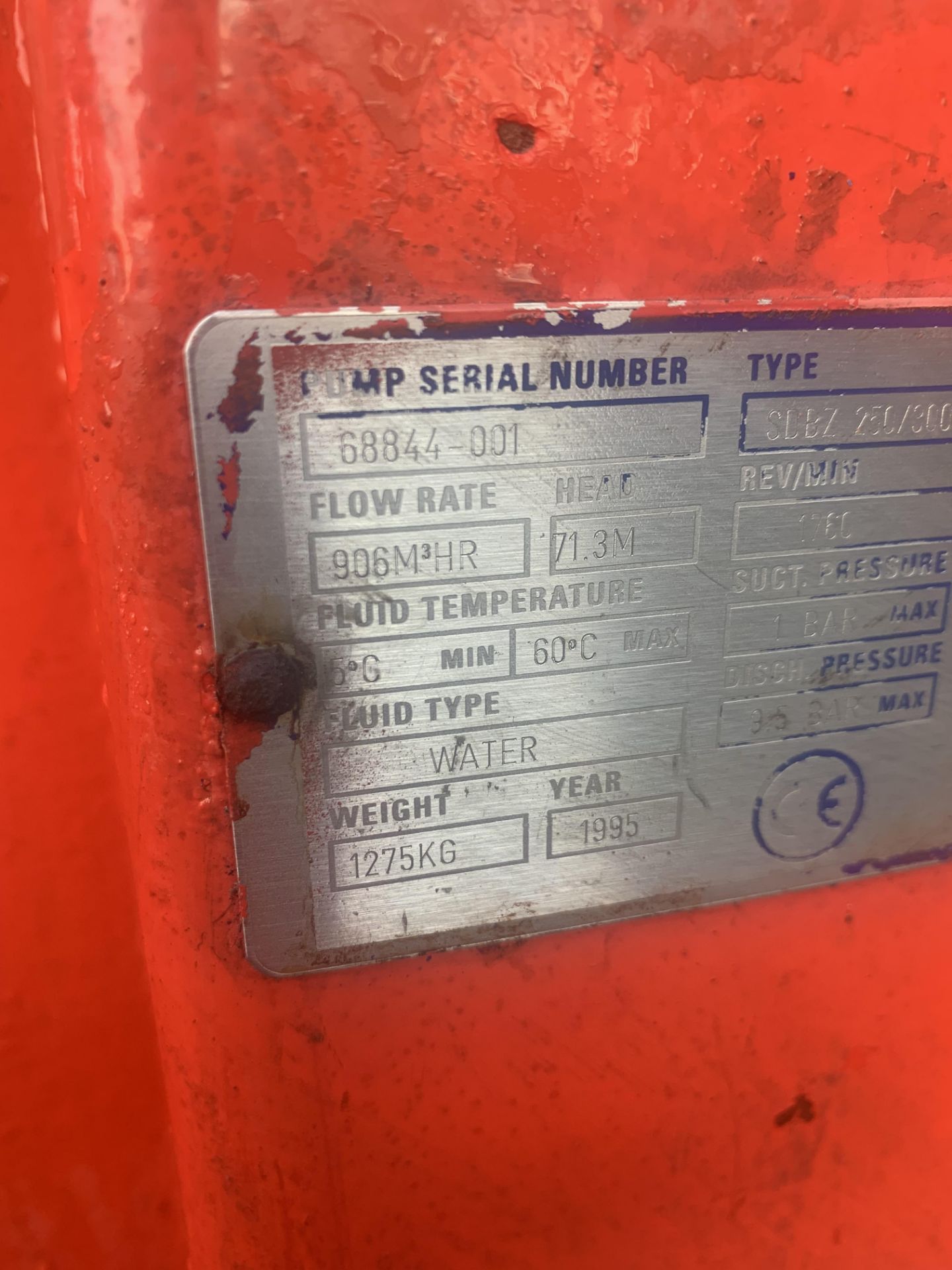 Iveco 8215 Diesel water pump: - Image 7 of 8