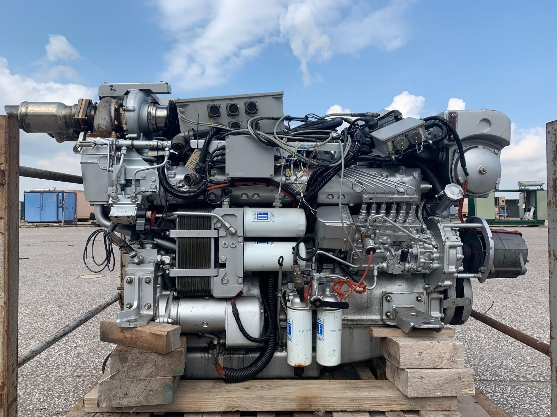 Isotta Fraschini L130GTS Marine Diesel Engine ex Standby