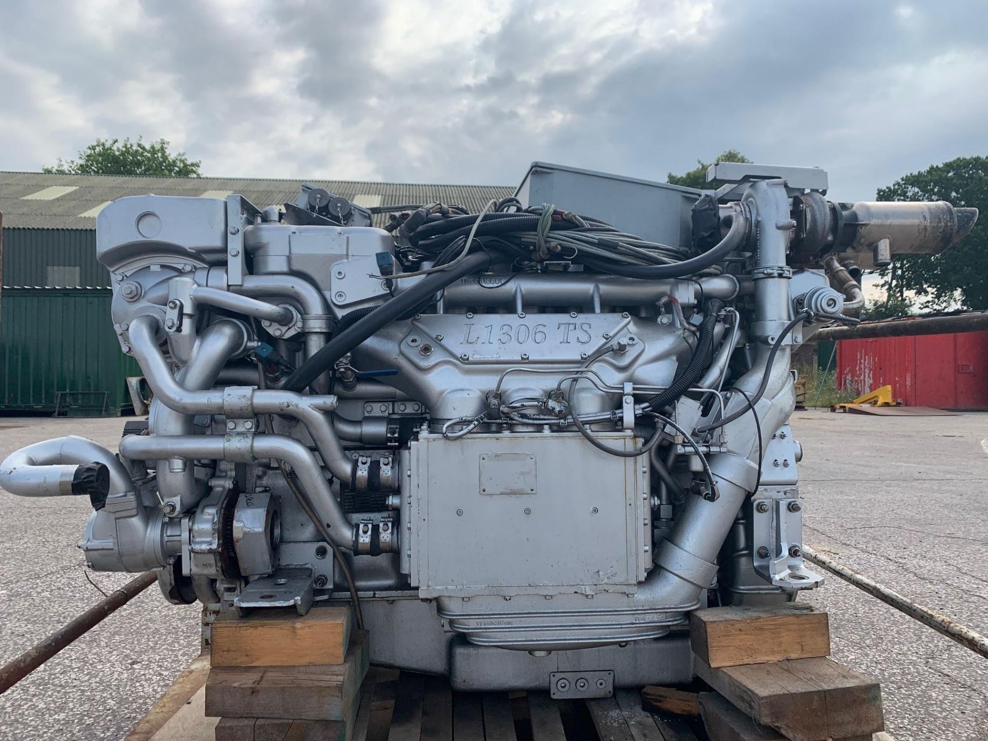 Isotta Fraschini L130GTS Marine Diesel Engine ex Standby - Image 2 of 6