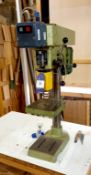 Startrite Bench Drill with Risk & Fall Table, 415v