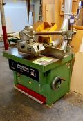 Dominion BCC Spindle Moulding Machine, serial number 300 with Wadkin Bursgreen BLG-8 Power Feed