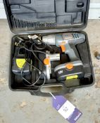 Challenge Extreme Cordless Drill & 2 Battery Chargers to case