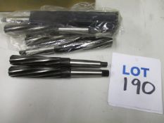 HSS Morse Taper Shank Machine Reamers (UK Manufacture, Unused)