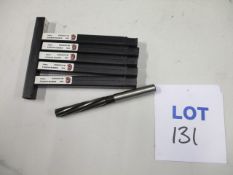 HSS Straight Shank Machine Reamers (UK Manufacture, Unused)