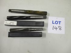 HSS Morse Taper Shank Machine Reamers (UK Manufacture, Unused)