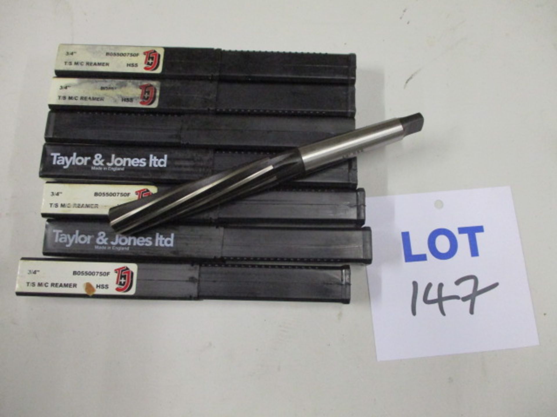 HSS Morse Taper Shank Machine Reamers (UK Manufacture, Unused)