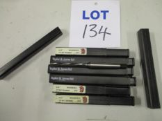 HSS Morse Taper Shank Machine Reamers (UK Manufacture, Unused)