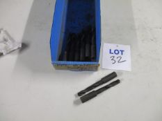 HSS Straight Shank Oil Feed Chipbreaker Drills (Unused)