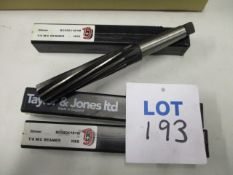 HSS Morse Taper Shank Machine Reamers (UK Manufacture, Unused)