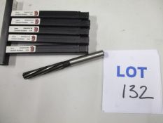 HSS Straight Shank Machine Reamers (UK Manufacture, Unused)