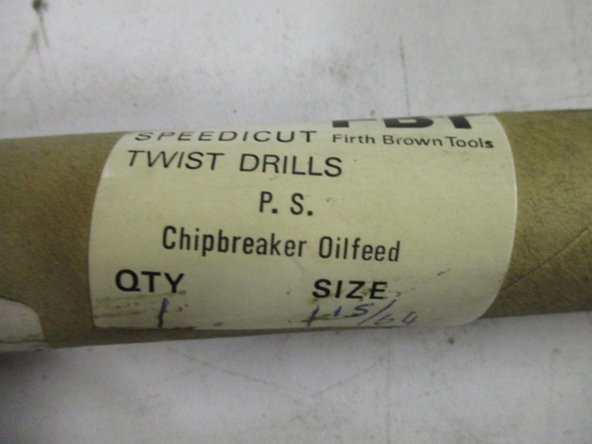 HSS Straight Shank Oil Feed Chipbreaker Drills (Unused) - Image 3 of 4