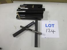 HSS Straight Shank Machine Reamers (UK Manufacture, Unused)