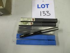 HSS Straight Shank Machine Reamers (UK Manufacture, Unused)