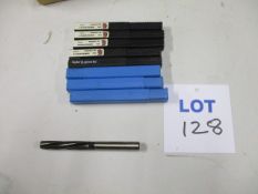 HSS Straight Shank Machine Reamers (UK Manufacture, Unused)