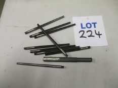 HSS Hand Taper Pin Reamers (UK Manufacture, Unused)