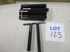 HSS Straight Shank Machine Reamers (UK Manufacture, Unused)