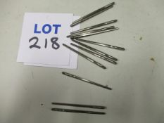 HSS Hand Taper Pin Reamers (UK Manufacture, Unused)