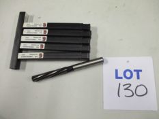 HSS Straight Shank Machine Reamers (UK Manufacture, Unused)