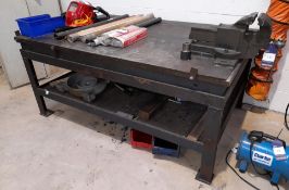 Welding Table with vice 1850 x 1220mm