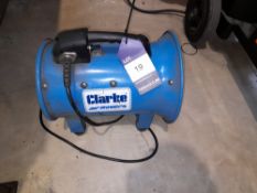 Clarke CAM 200B Extraction Fan with ducting