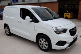 Vauxhall Combo LH1 Limited Edition S/S130 Van (White), Registration Number MT20 GDV, odometer