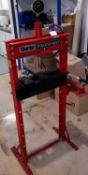 Clarke Strong Arm Garage Press, as lotted