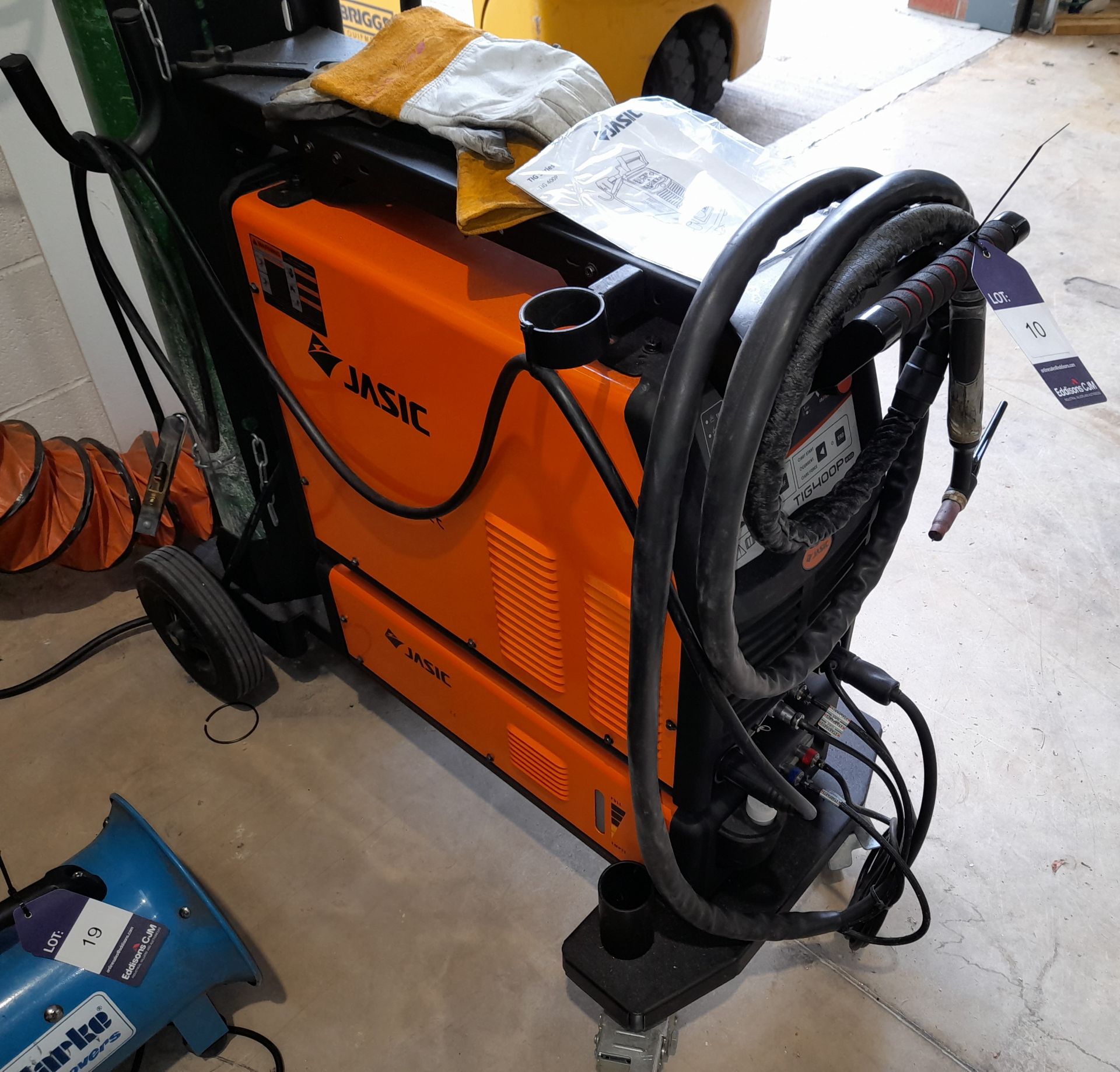 Jasic Tig400P Tig Welder, serial number EN 60974-1, gas bottle not included - Image 2 of 5