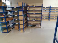 6x 1 Bays of Lightweight Boltless Racking (4x 1200