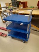 3x Proplaz 3 Tier Mobile Trolley