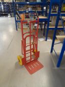 Red Multi Position Sack Trolley