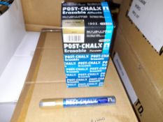 1 x Box of Kuretake Post-chalk Erasable Gold PMA-570 Markers, approximately 700 markers, approximate