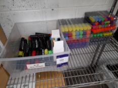 Assortment of Goodplus Fluorescent Markers, various sizes, colours